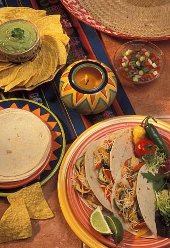 envelope Mexican Food Tacos