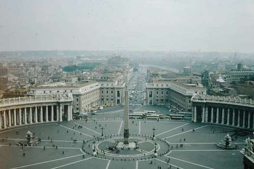 view of the vatican city during the morning