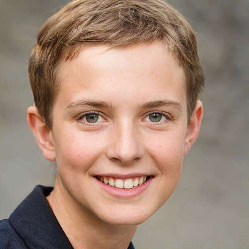 Smiling boy looking at camera