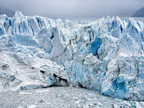 Glacier in Patagonia, Argentina