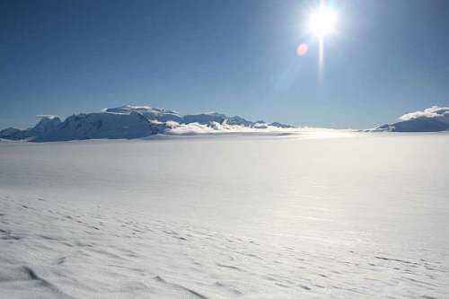 El Chalten village at Santa Cruz Province, in Argentina