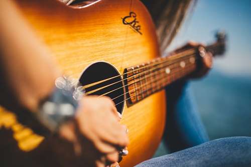 Man playing guitar