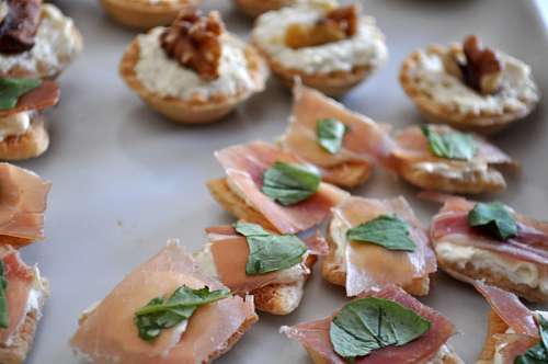 salmon Canape Appetizer Salmon, Food, Smoked Salmo, Plate
