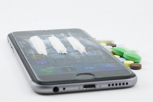 Cocaine on Smartphone