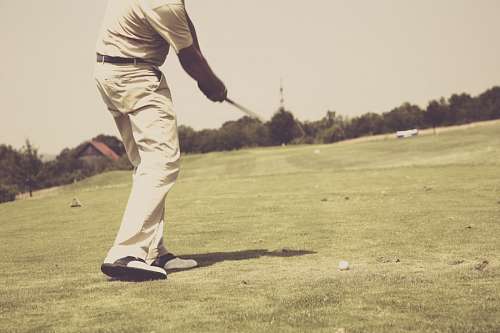golf Man Playing golf