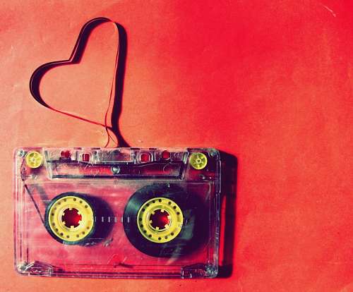 passion Cassette forming heart