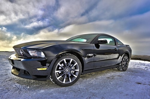 muscle Auto Mustang Hdr effect for wallpaper