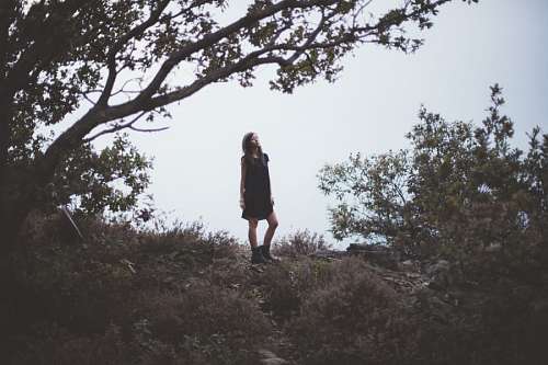 Woman outdoors