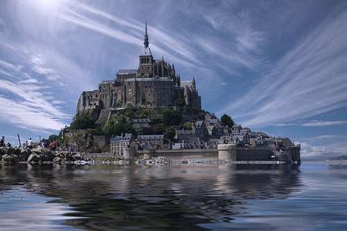 normandy Mont Saint Michel, France
