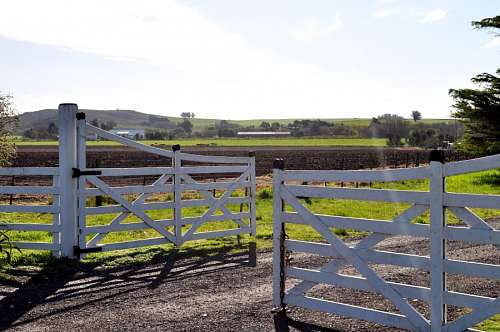 Farm gate