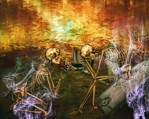 terror Dead Illustration
