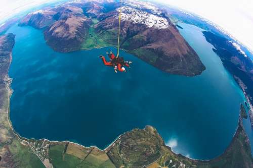 adrenaline parachutist