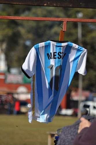 messy Argentina national team t-shirt