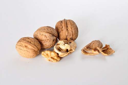 nut-food nut, nuts, white background, food, fruit, dry frui