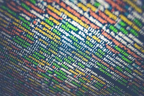 java Programming code on a computer