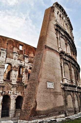 theaters Part of Colosseum in Rome, Italy, Europe