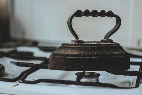 burner Vintage iron