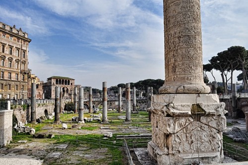 trajan Column, Rome, Italy