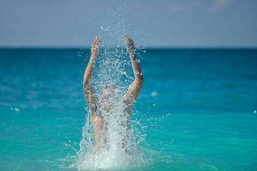 feelings Man at beach