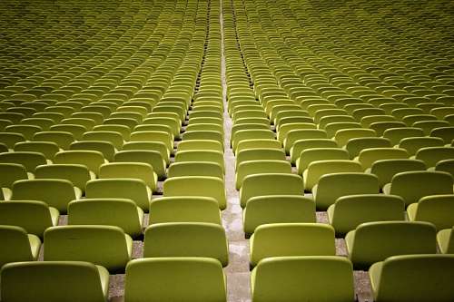 cushion Empty Stadium