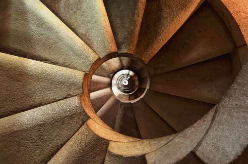 spiral stairs