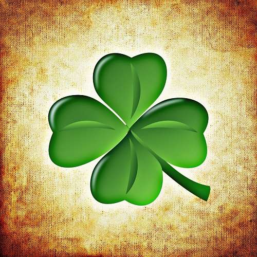 charm four-leaf clover