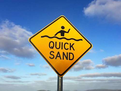 memories Quicksand danger poster