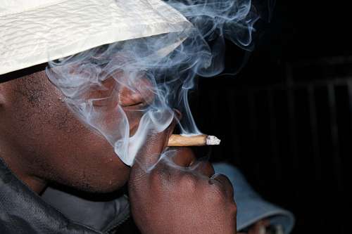 cigarette Man smoking