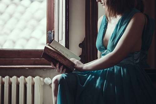 Woman reading