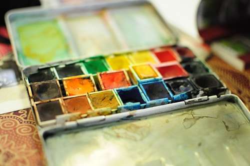 peleta, color, colors, paint, enamel, colorful, pa