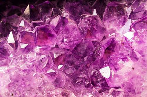 gemstone close-up of a lot of precious stones
