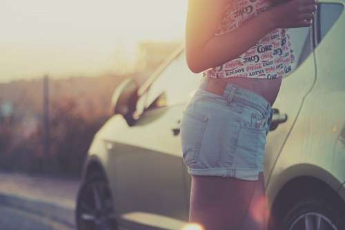 jean-shirt Cool Woman