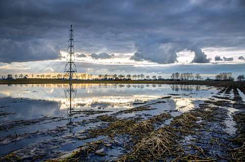 flood Field flooded