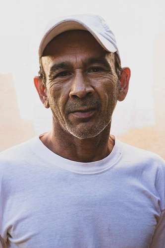 staring-at-camera Portrait of a Brazilian Adult Man Staring at Camera