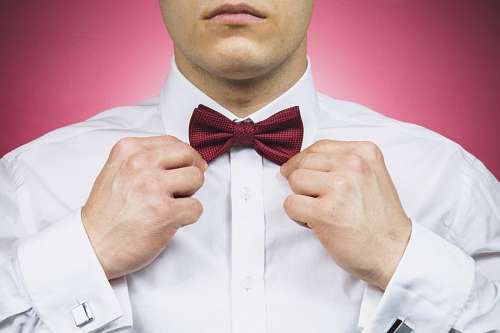 gentle Red bowtie