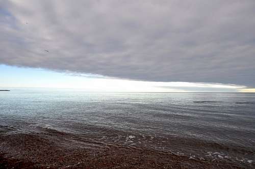sunset, sunset, horizon, clouds, cloud, Puerto Mad