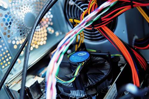 cooler Inside a computer