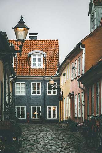 typical Facade of typical house in Holland
