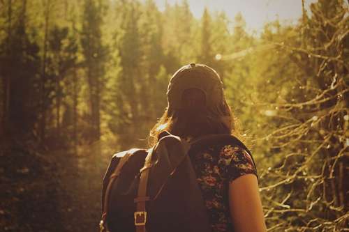 hiker woman Hiking