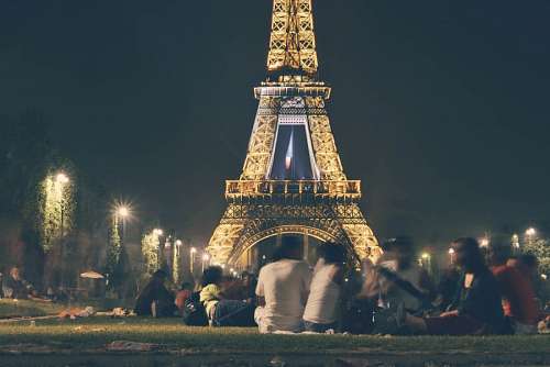 hanger Eiffel Tower, Paris, France