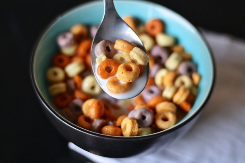 Bowl with cereals