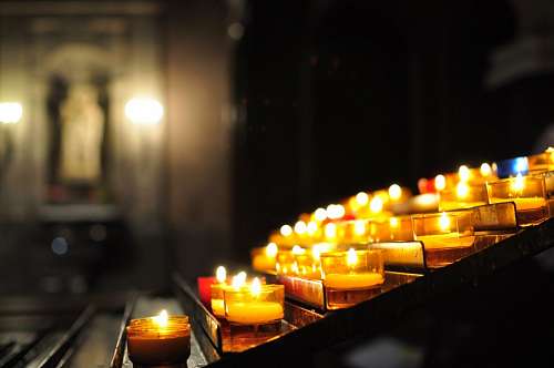 prayer candle, candles, light, power, interior, prayer, p