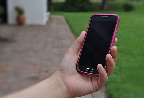 android Android Phone on hand