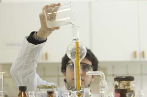 antibiotic laboratory