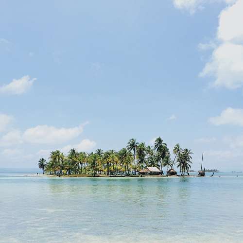 Caribbean island