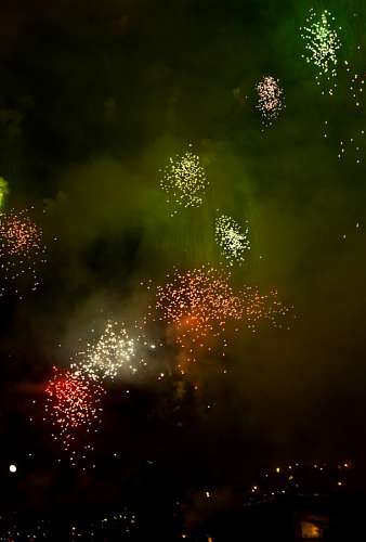  Fireworks in the sky for Happy new year