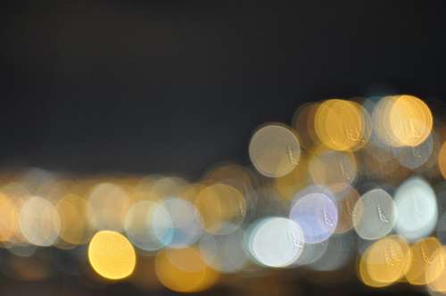 Lights reflections