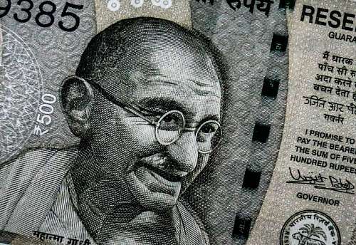 bill India 50 Rupees gandhi