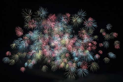 beg Fireworks new year start