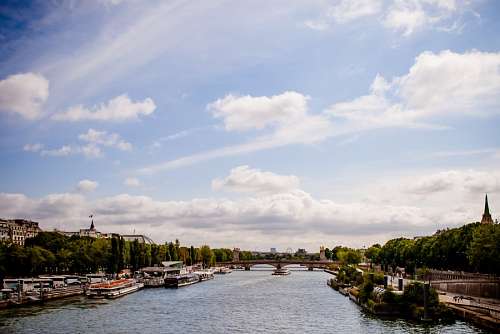 seine River Sena, Paris
